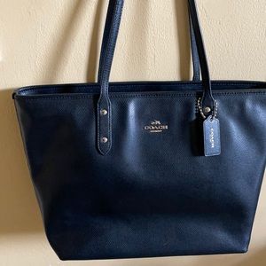 Coach tote bag used